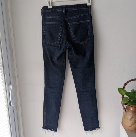 DIESEL Babhila Slim Skinny Women's frayed Hem Jeans Size: 01 W 23 L 32 - Picture 3 of 12